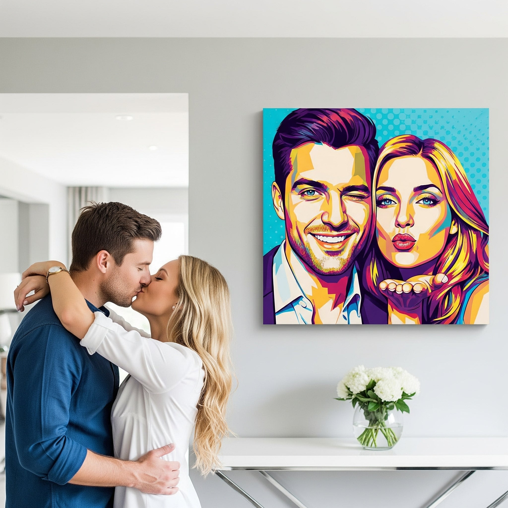 Custom Pop Art Portrait