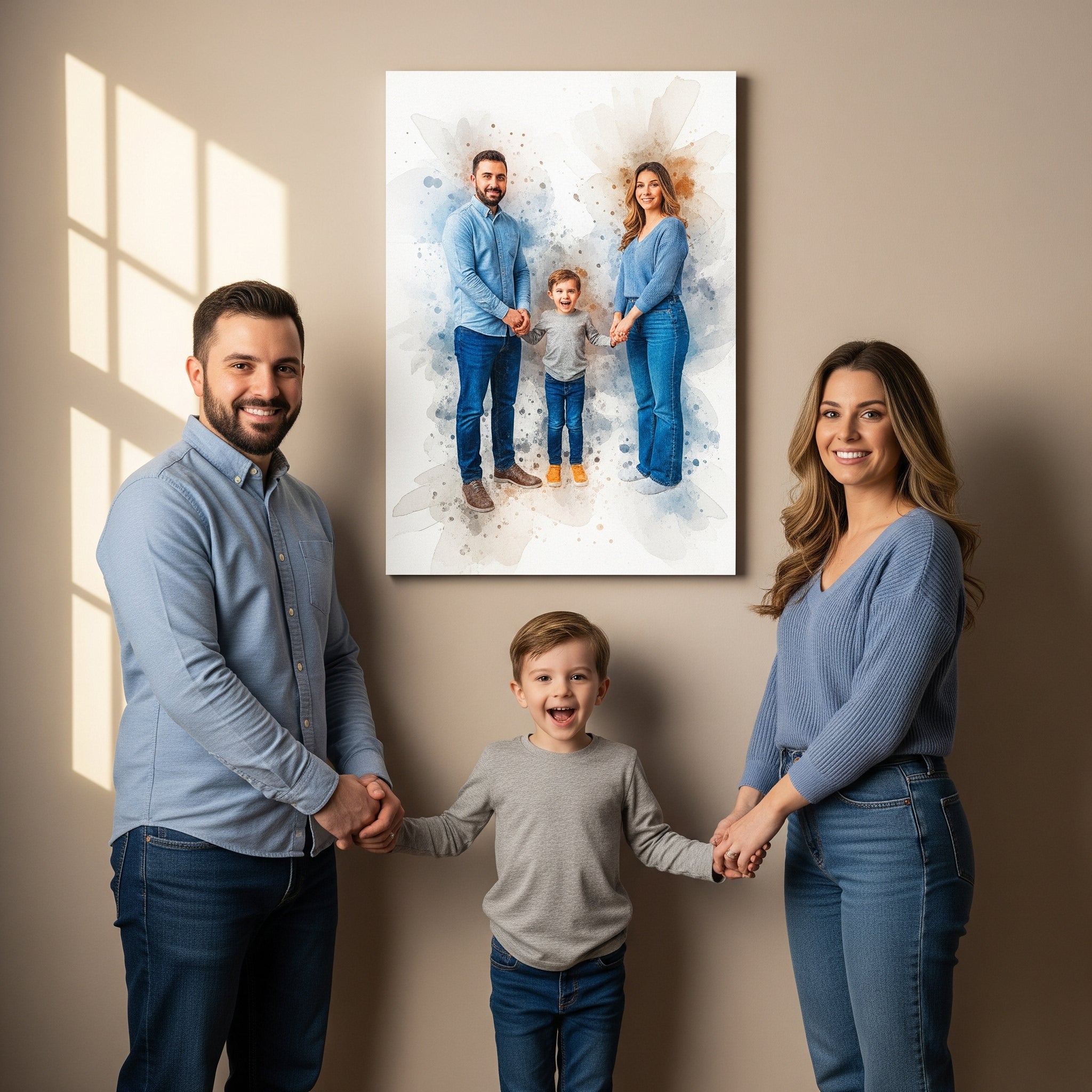 Custom Watercolor Portrait