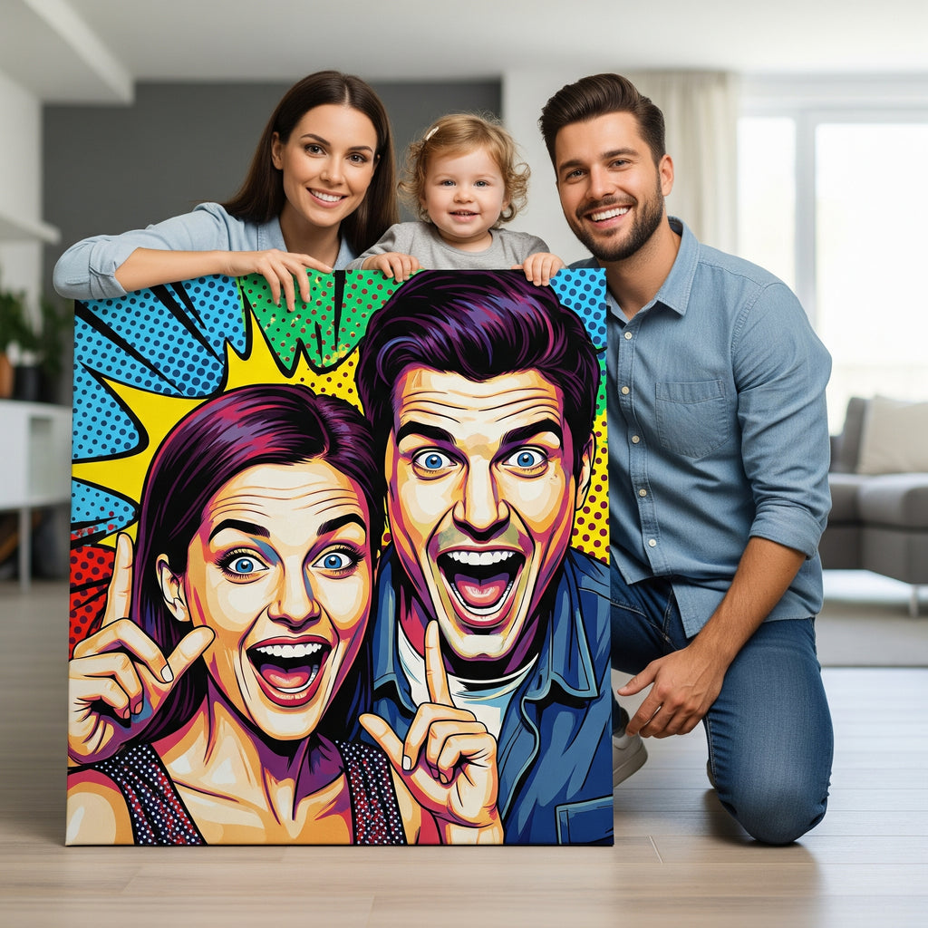 Custom Pop Art Portrait