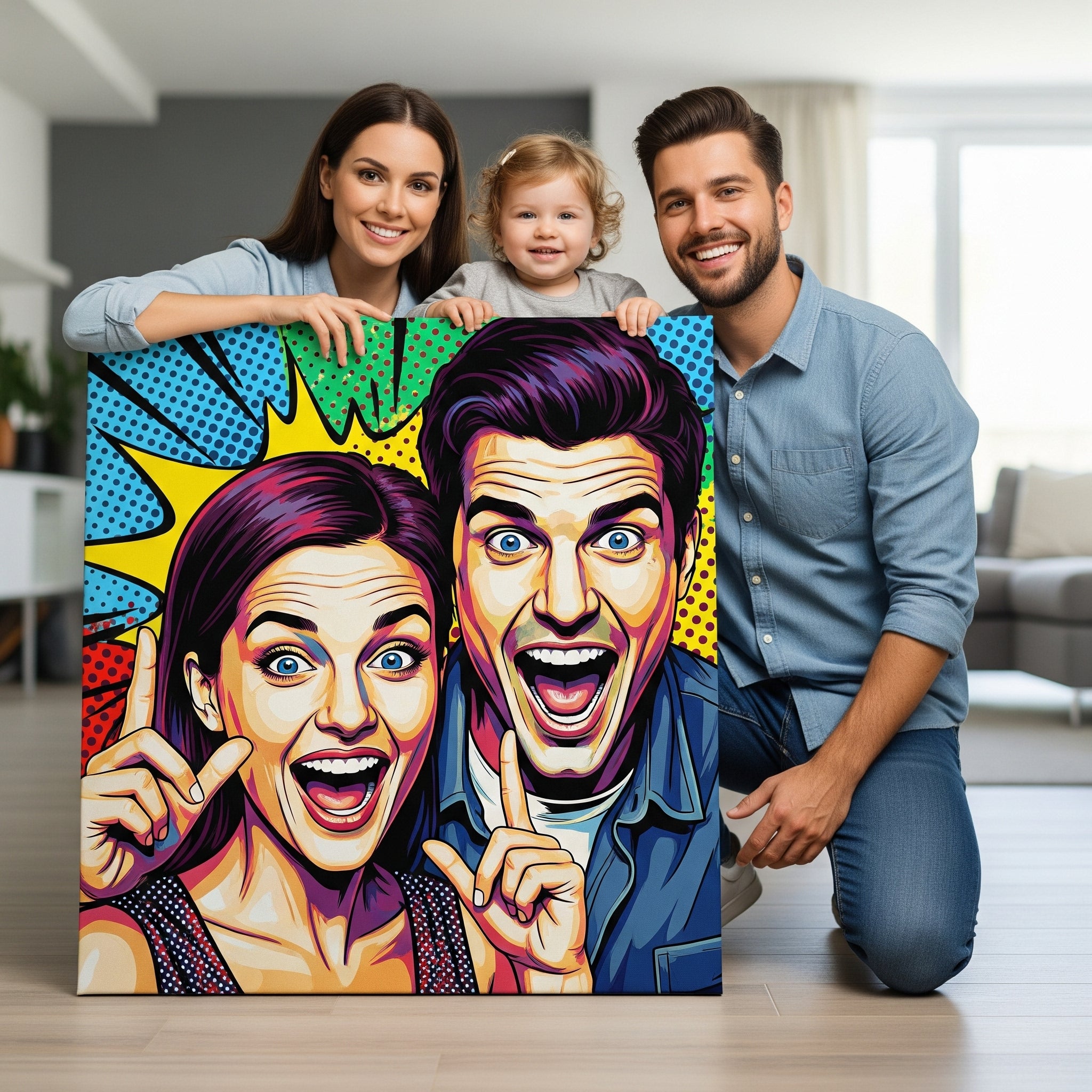 Custom Pop Art Portrait