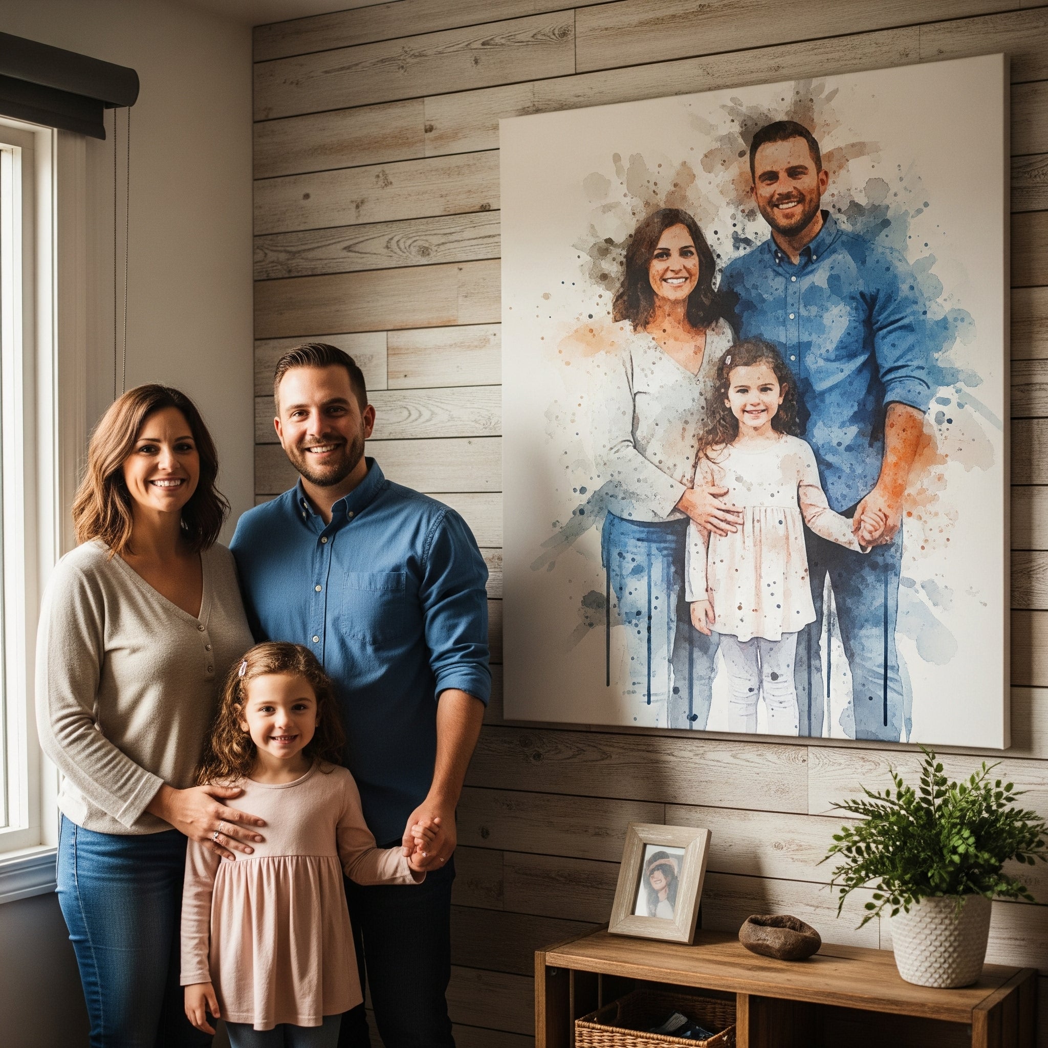 Custom Watercolor Portrait