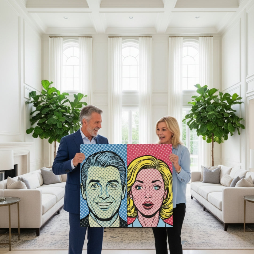 Custom Pop Art Portrait