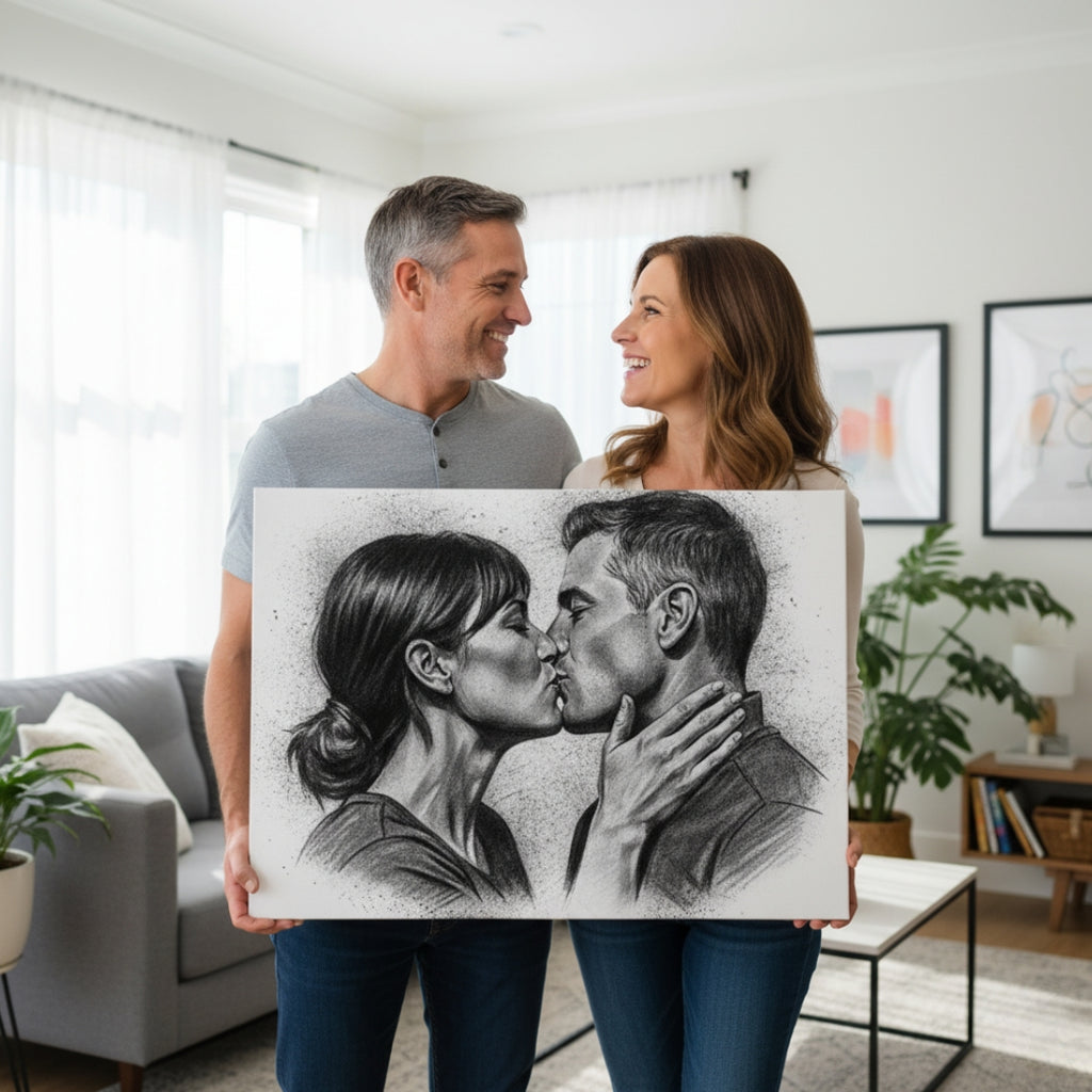 Custom Charcoal Portrait