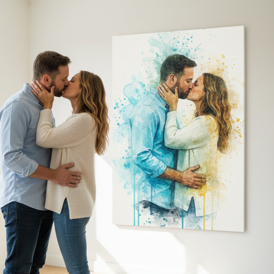 Custom Watercolor Portrait