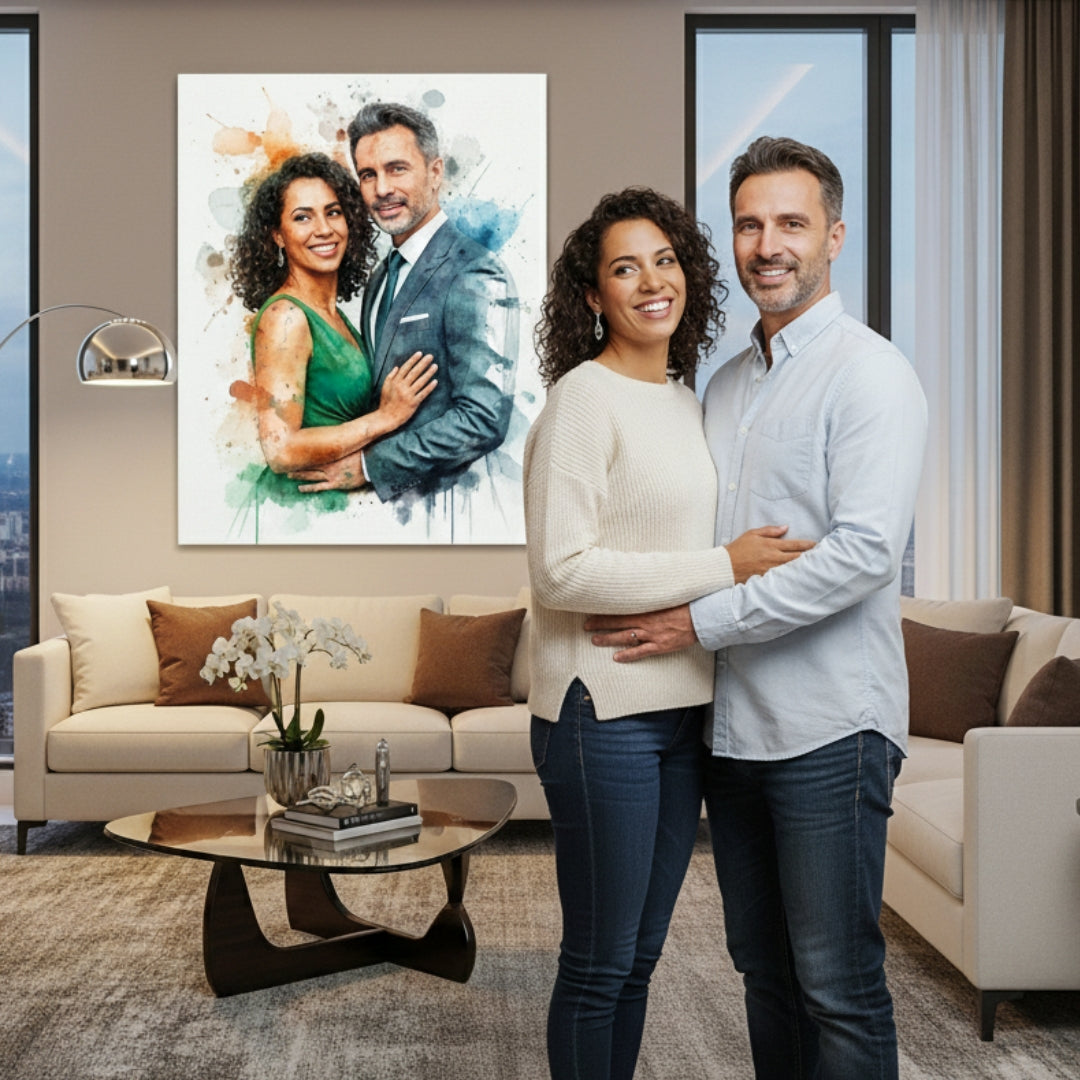 Custom Watercolor Portrait