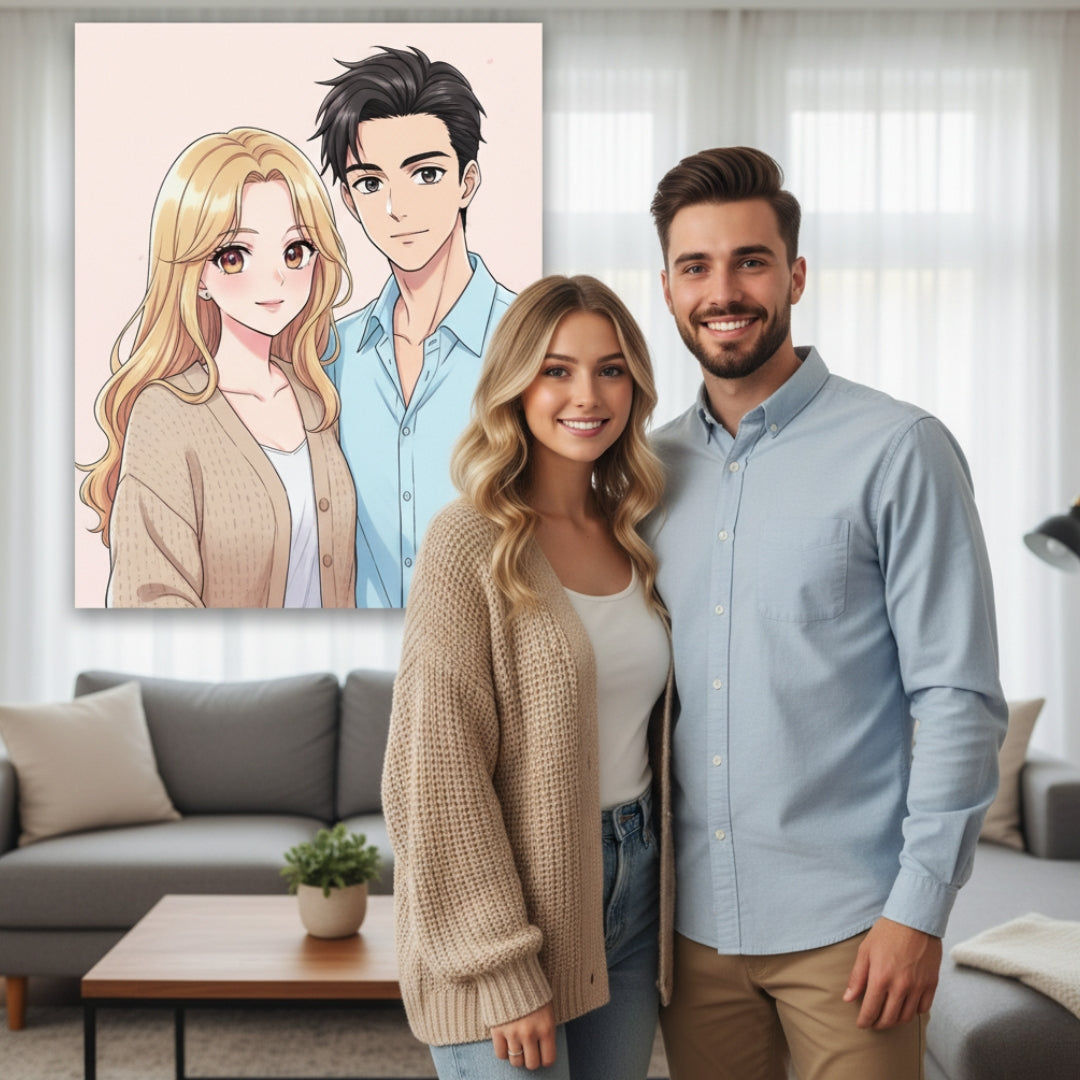 Custom Anime Style Portrait