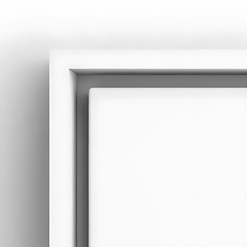 Premium White Frame