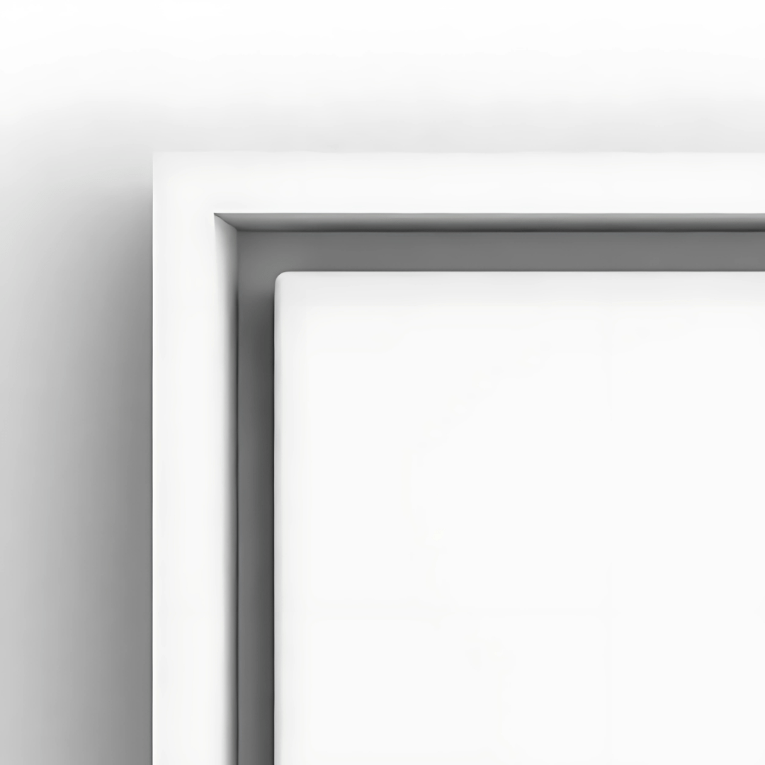 Premium White Frame